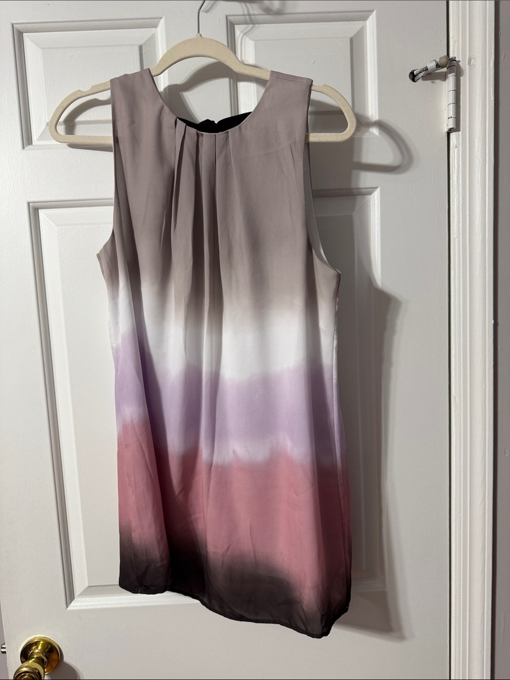 H&M Ombre Sleeveless Mini Dress in Taupe, White, Lavender, Rose, Black